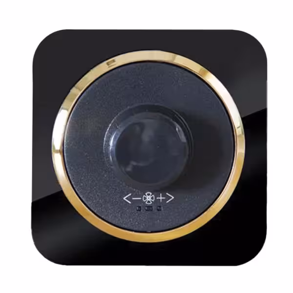 دیمر فن آدا پلکسی مشکی زه طلایی دلند