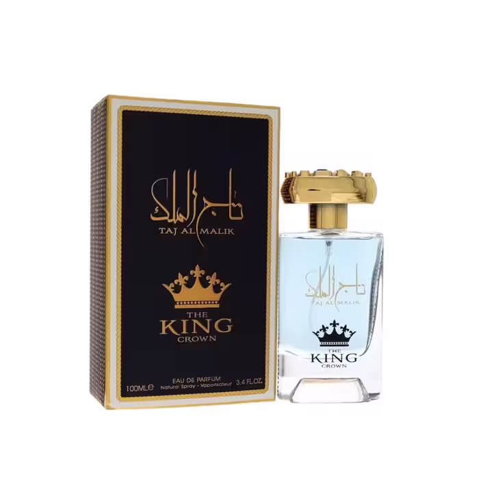 ادکلن ادوپرفیوم مردانه تاج الملک ارض الزعفران مدل Ard Al ZaafaranThe King Crown Taj Al Malik Parfume