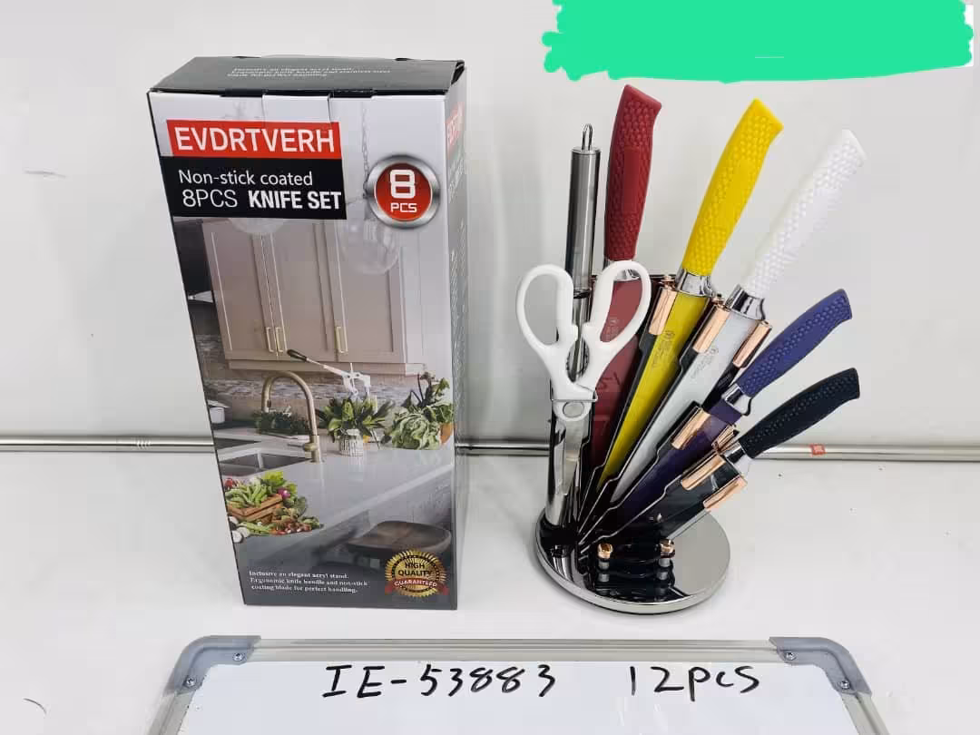 سرویس چاقو آشپزخانه مدل8PCS KNIFE SET