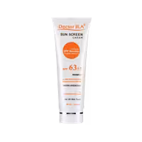 کرم ضدآفتاب Spf63 بی‌رنگ دکتر ژیلا حجم 50 میلی‌لیتر
