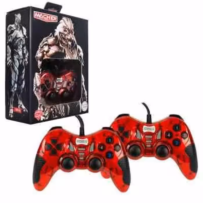 گیم پد دوبل شوکدار حرفه ای مچرمدل MR 61