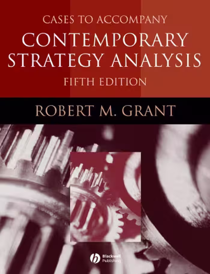 خرید و دانلود نسخه کامل کتاب Cases to Accompany Contemporary Strategy Analysis
