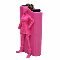 فندک کتابی فیگور دختر طرح خاص و کلکسیونی  2.6.7