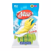 دستکش خانگی نایس مدل ساق بلند سایز متوسط