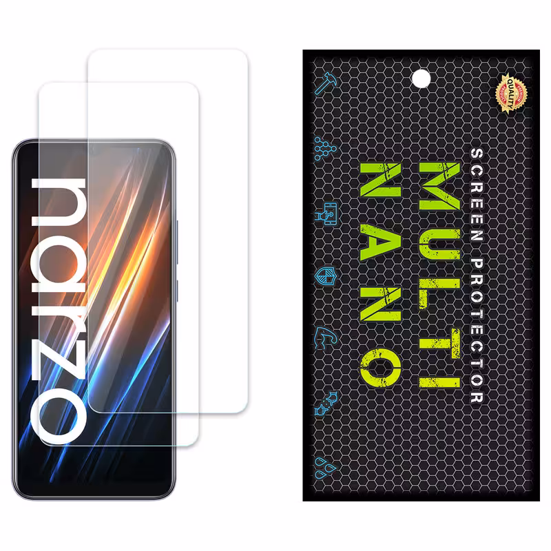 محافظ صفحه نمایش مولتی نانو مدل X-S2N مناسب برای گوشی موبایل ریلمی Narzo 50i بسته دو عددی | کالا برتری
