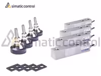 ست 4 تایی لودسل زمیک H8C ظرفیت 1 تن با پایه و لاتن