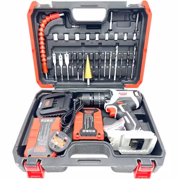 دریل شارژی چکشی 36 ولت صنعتی حرفه ای باس مدل BS2525