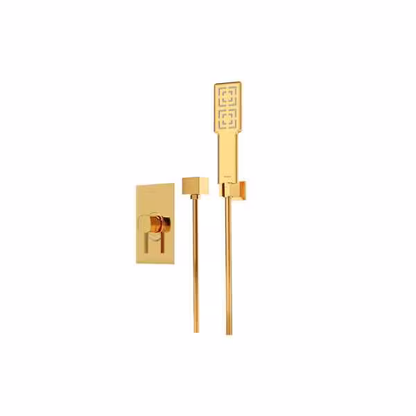 دوش توکار شودر مدل رومر  BRASS تیپ دو