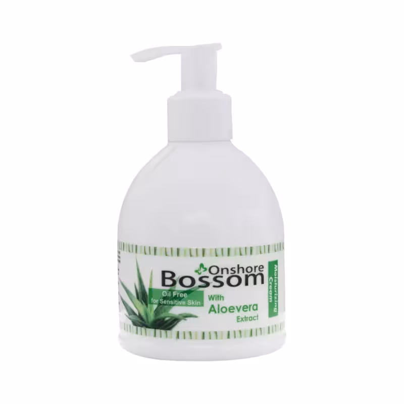 کرم دست و صورت پوست های حساس حاوی عصاره آلوئه ورا بوسوم