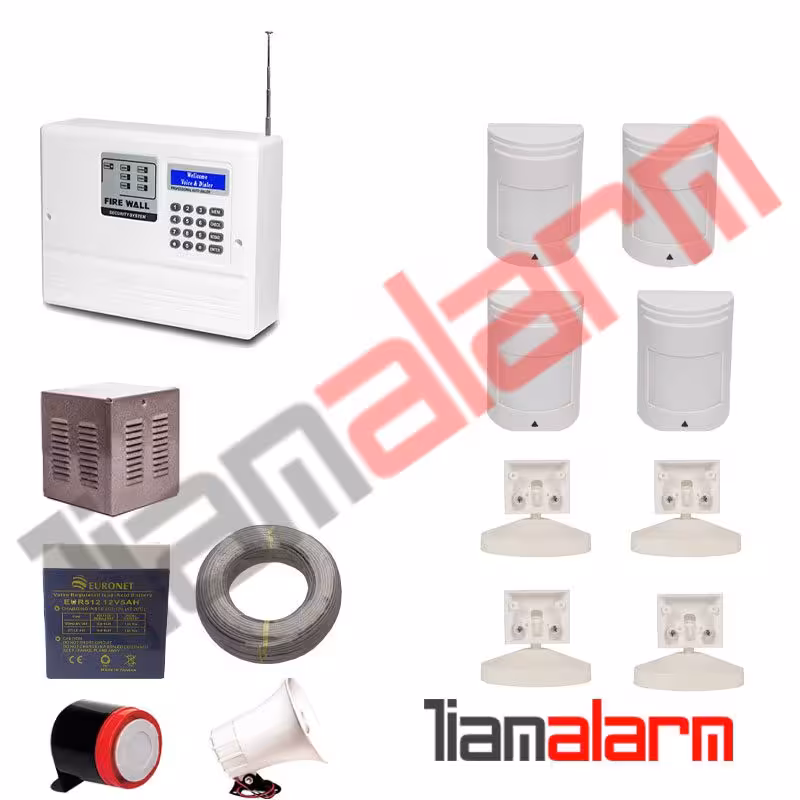 پکیج دزدگیر اماکن باسیم مدل فایروال تلفنی F7PR4