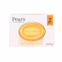 صابون شفاف کننده پیرز مناسب صورت و بدن حجم 100 گرم بسته 2 عددی