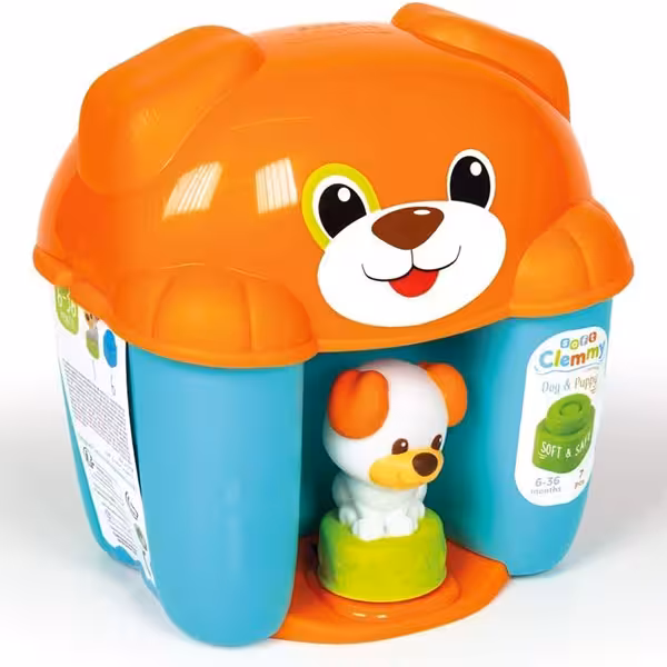 باکس خانه سازی Clementoni مدل Dog & puppy