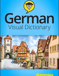 خرید دیکشنری آلمانی انگلیسی German Visual Dictionary For Dummies