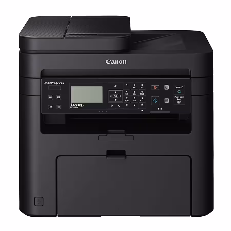 قیمت و خرید پرینتر سیاه و سفید 3 کاره لیزری کانن i-SENSYS MF244dw | یاس ارتباط