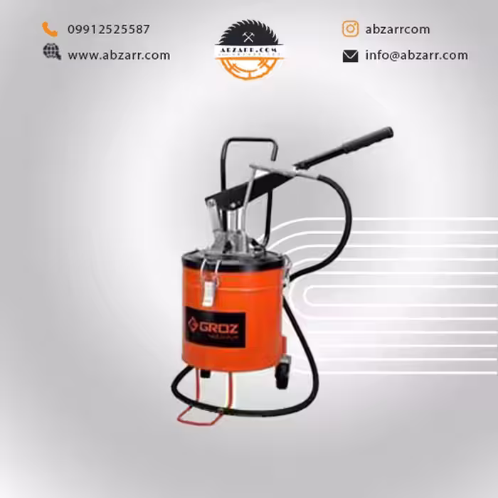 گریس پمپ 3 تنظیم سطلی 3 کیلویی بدون چرخ تراست  VGP3A/T (( اقساط یک ساله ))