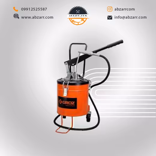 گریس پمپ 3 تنظیم سطلی 3 کیلویی بدون چرخ تراست  VGP3A/T (( اقساط یک ساله ))