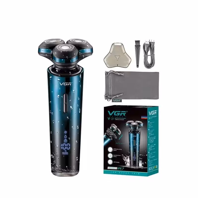 ماشین اصلاح سه تیغ وی جی آر مدل VGR V-311