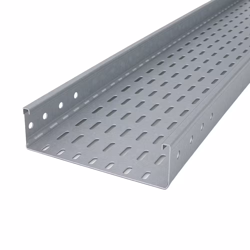 سینی کابل گالوانیزه گرم عرض 20 سانتیمتر ضخامت 2 پانچ دار شاخه 2 متری