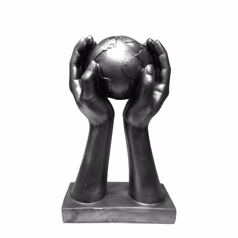 مجسمه مدل کره زمین در دست کد DECTS-SGL24