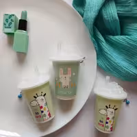 دستمال مرطوب طرح آبمیوه نی دار