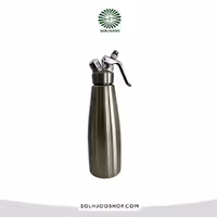 دستگاه گل خامه زن استیل 1000 میلی‌لیتر