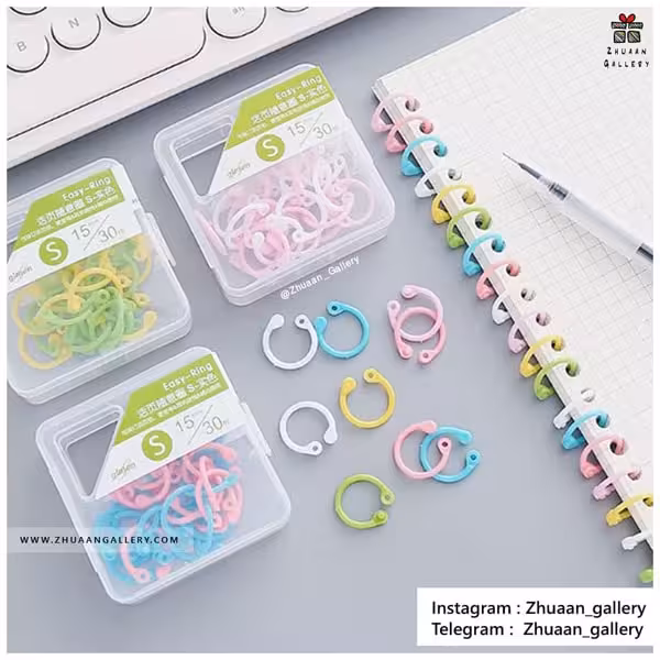 حلقه کلاسوری رنگی رنگی