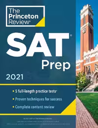 پرینستون ریویو اس ای تی پریپ | کتاب انگلیسی Princeton Review SAT Prep 2021