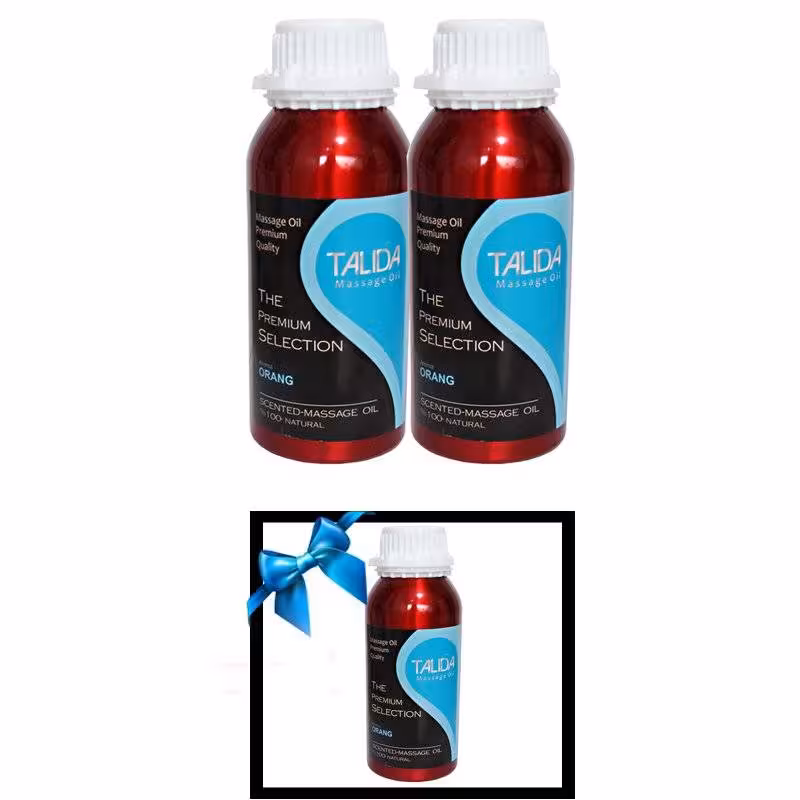 پک روغن ماساژ پرتقال 500 میل به همراه هدیه