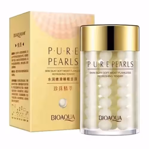 ماسک خواب ضدچروک مروارید بیوآکوا Pure Pearls BIOAQUA