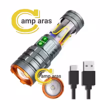 چراغ قوه فانوسی زوم دار کینساچ KINSACH KS-580 اورجینال - کمپ آراس