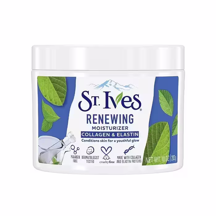 کرم مرطوب کننده سنت ایوز ST.Ives حاوی کلاژن و الاستین حجم 283 گرمی(استی ایوز)