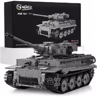 ساختنی لگو تانک جنگ جهانی دوم Tiger Heavy Tank برند Nifeliz