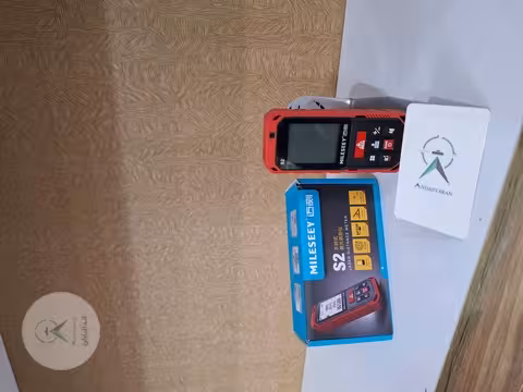 متر لیزری مایلسی نور لیزر سبز و سخنگو مدل MileSeey S2-50m | اندازیاران