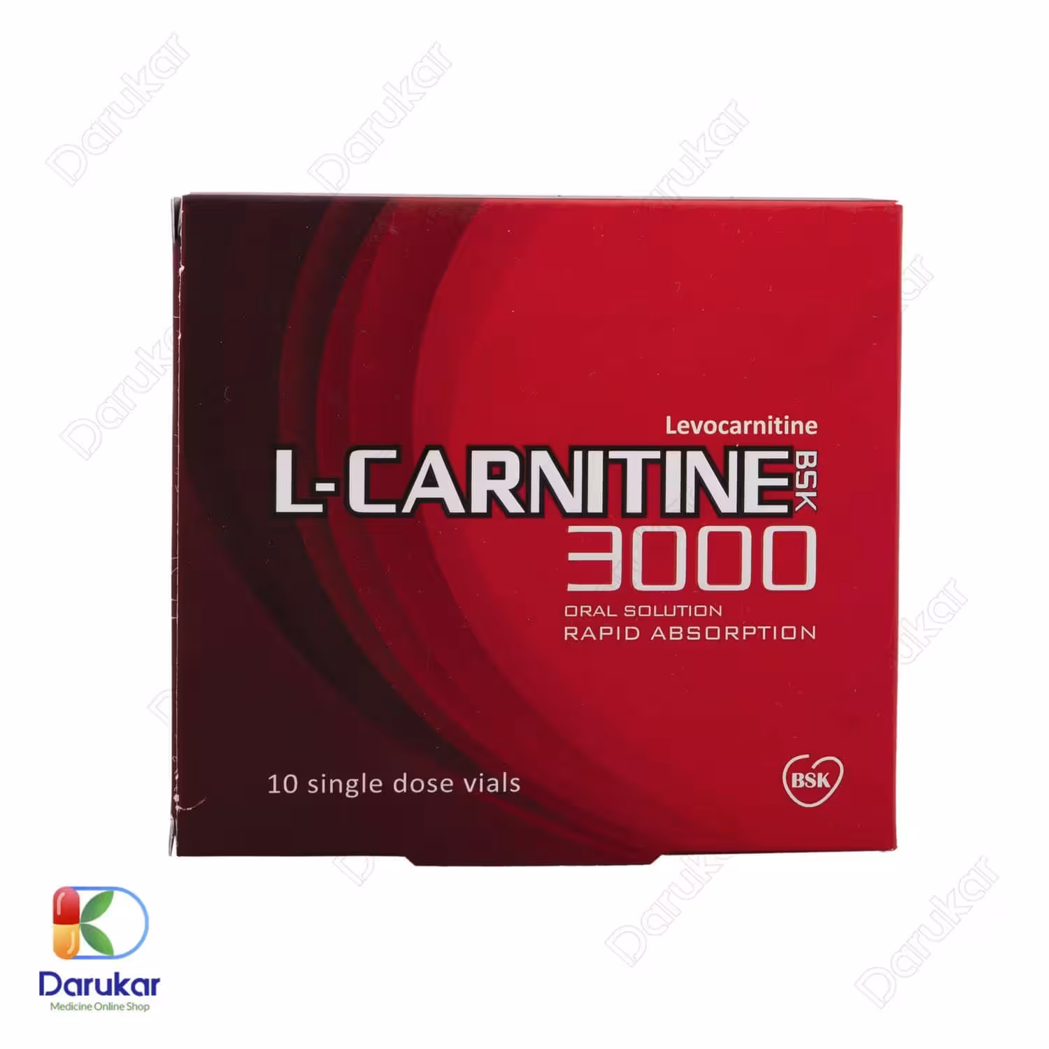 ویال خوراکی ال کارنیتین 3000 بی اس کی
