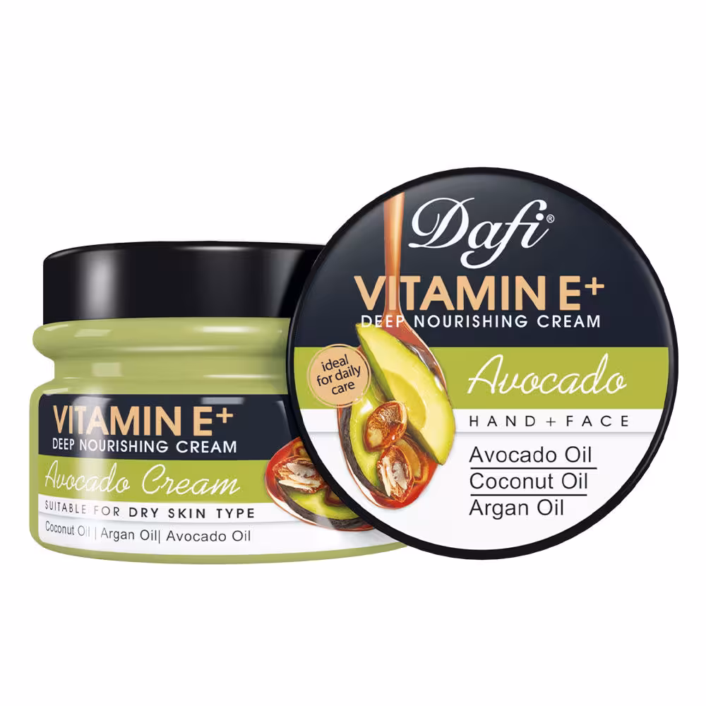کرم مغذی دست و صورت دافی حاوی ویتامین E مناسب پوست خشک حجم 270 میل (168063)