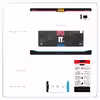 برچسب پوششی ماهوت مدل NIKE-Logo مناسب برای تبلت سامسونگ Galaxy Tab A 9.7 2015 T550