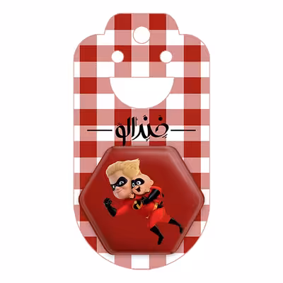 پیکسل خندالو طرح شگفت انگیزان مدل شش ضلعی کد 1851