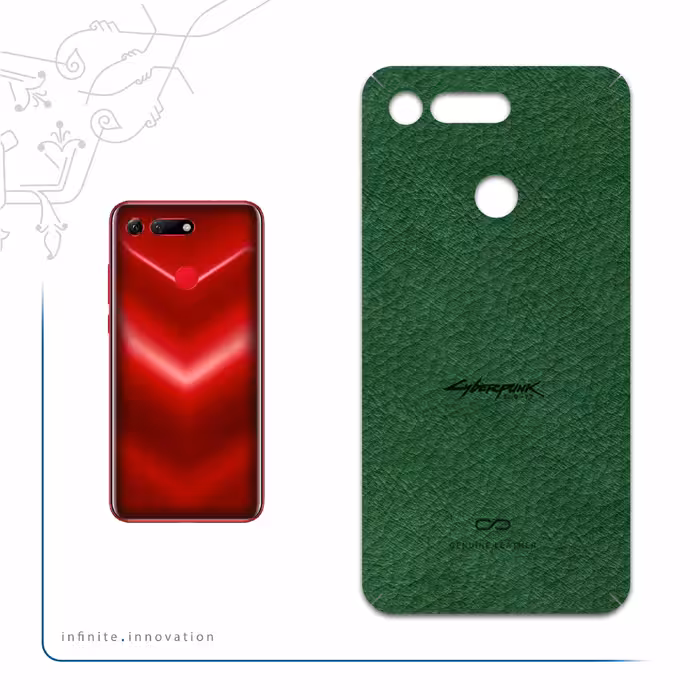 برچسب پوششی ماهوت مدل GL-CYBRPNK مناسب برای گوشی موبایل آنر View 20