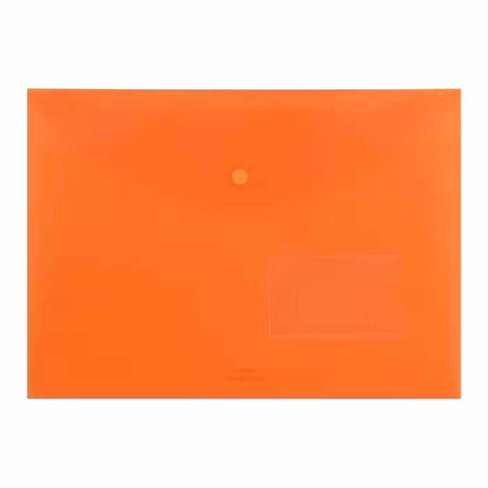 پوشه دکمه دار پاپکو مدل بیزنس - A4-116BM بسته 36 عددی