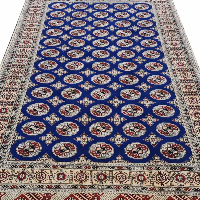 فرش دستبافت شش متری مدل ترکمن کد 1210