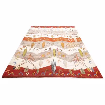 گبه دستباف چهار و نیم متری سی پرشیا کد 122348