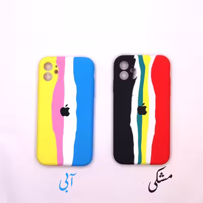 کاور مدل سیلیکونی طرح آبرنگی مناسب برای گوشی موبایل اپل Iphone 11 