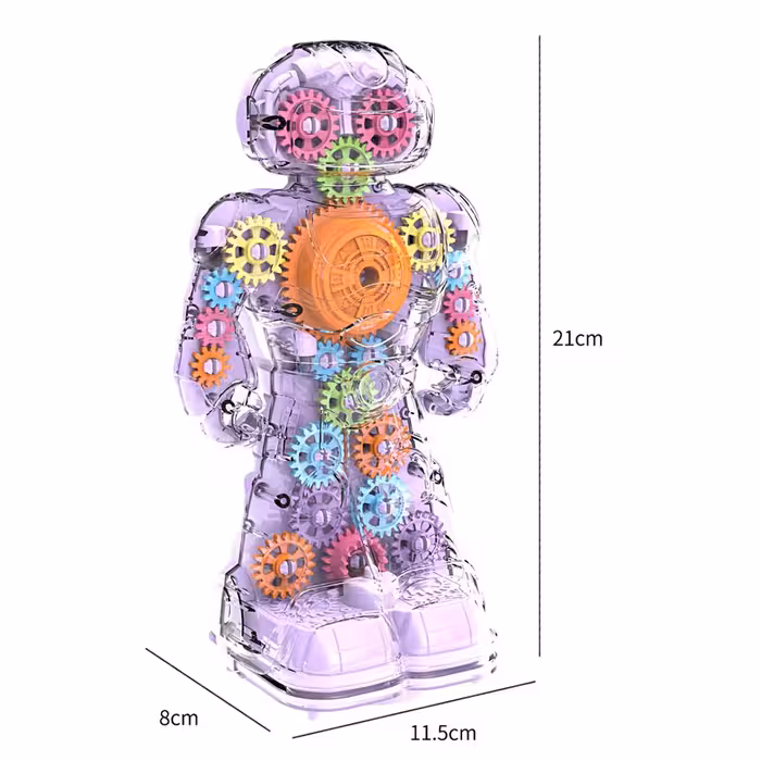 ربات طرح چرخ دنده ای مدل موزیکال Gear Robot