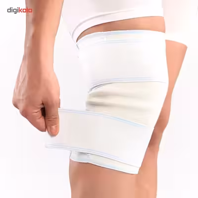 زانوبند پاک سمن مدل Woolen With Adjustable Straps سایز بزرگ