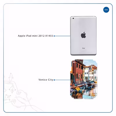 برچسب پوششی ماهوت مدل Venice City مناسب برای تبلت اپل iPad mini 2012 A1455