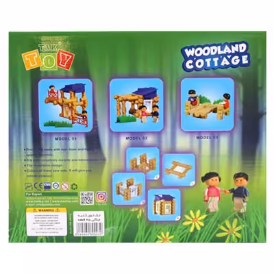 ساختنی تک توی طرح کلبه جنگلی