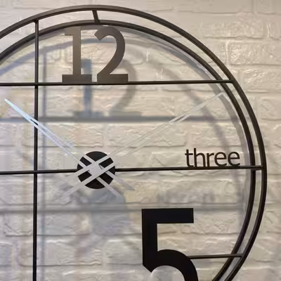 ساعت دیواری مدل نامبر