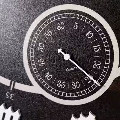 ساعت دیواری مدل گارنت کد 5250