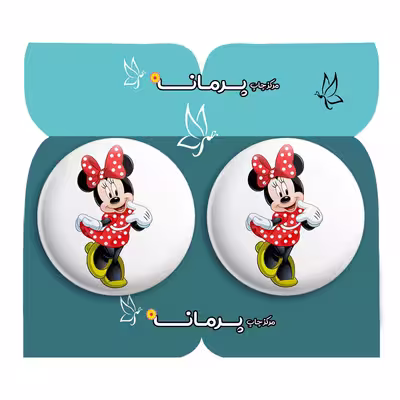 پیکسل پرمانه طرح میکی موس کد pm2n.34050 مجموعه 2 عددی
