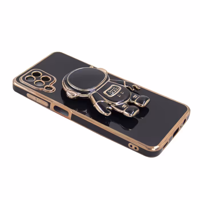 کاور طرح فضانورد کد A12 مناسب برای گوشی موبایل سامسونگ Galaxy A12 به همراه پایه نگهدارنده